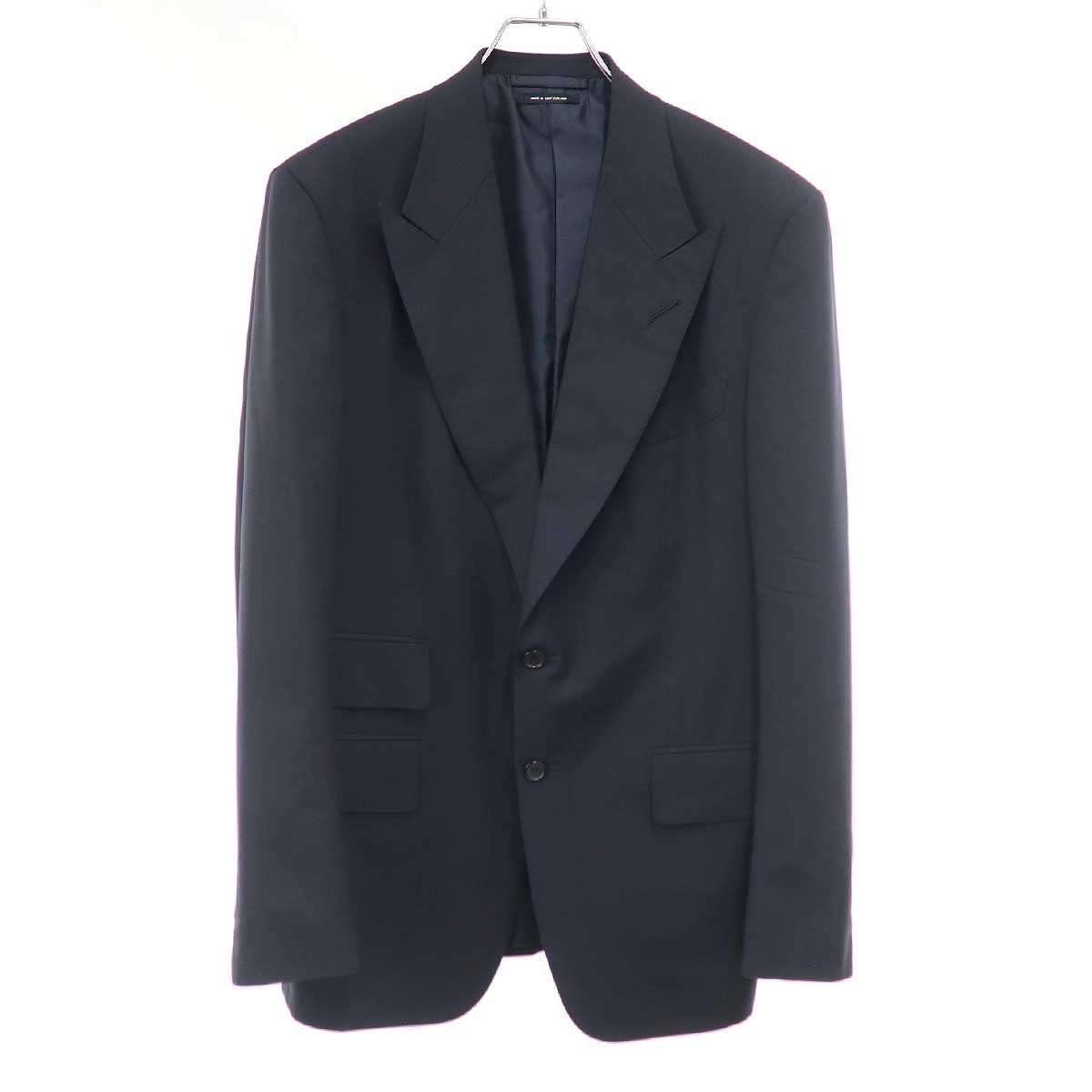 TOM FORD トム ジェラルド・r・フォード 2B上衣\u0026スラックスズボン下 セットアップ背広 21AL41 T22R13 米国海軍 7-50R 【中古】 ITF5EL6UVBFT