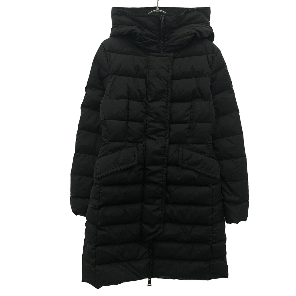 MONCLER モンク軌道 GRIVE フーデットダウンコート D20934939205 黒いこと 2 【中古】 ITA0PKMYCUCS レディースファッション-コート・ジャケット