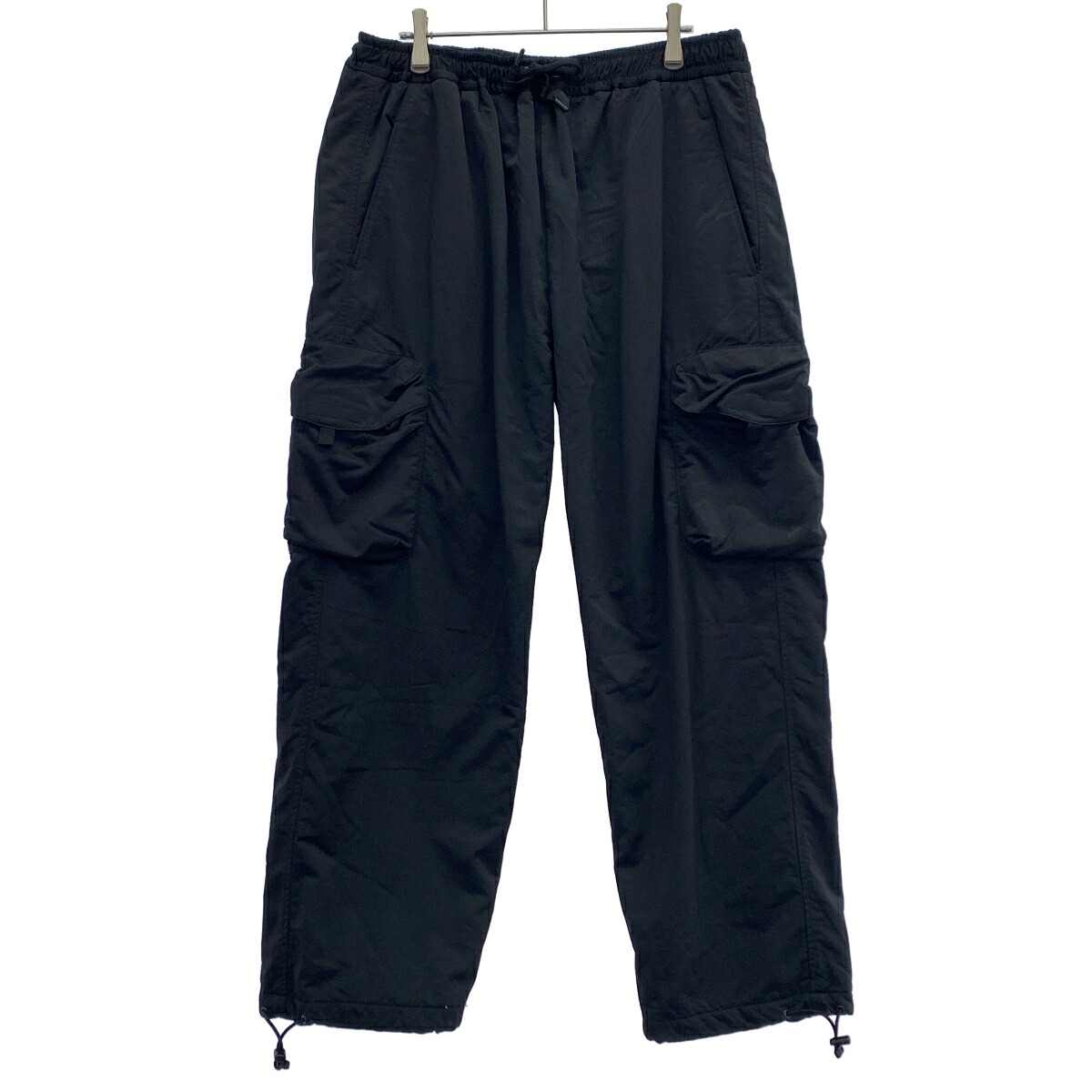 SCYE 犀 25AW HIGH MULTI TASLAN NYLON TWILL CARGO TROUSERS タスランアイロンツイルカーゴトラウザーパンツ 1125-83002 黒いこと 38 【中古】 IT0FCG014NGR