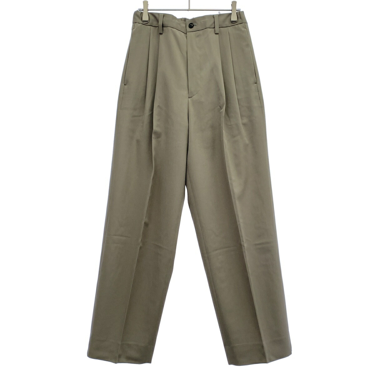 楽天市場】【未使用】stein “シュタイン” 23SS BELTLESS WIDE TROUSERS