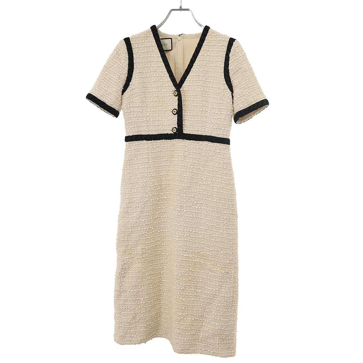 0527●定価36万 GUCCIグッチ●100%シルクワンピース イタリア製