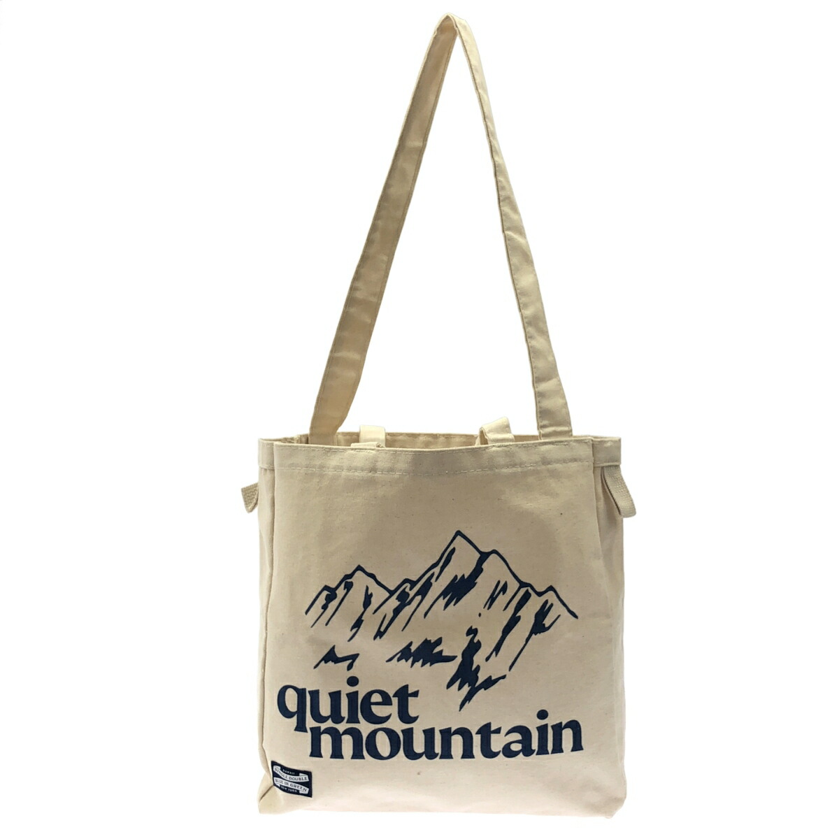 quiet mountain cafe クワイエットマウンテンカフェ ハワイ限定 トートバッグ  アイボリー - 【中古】 IT7CTGPRIU6K