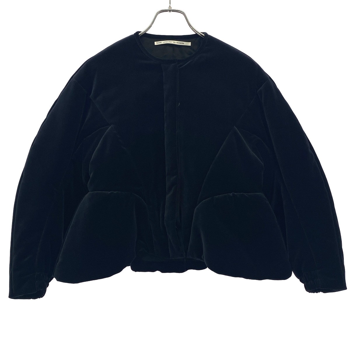 TENNE HANDCRAFTED MODERN 十 ハンドクラフテッドモダン VELVET PADDED JACKET ベルベットパテッドジャケット  米国海軍 F 【中古】 ITQIGA0H5HFU