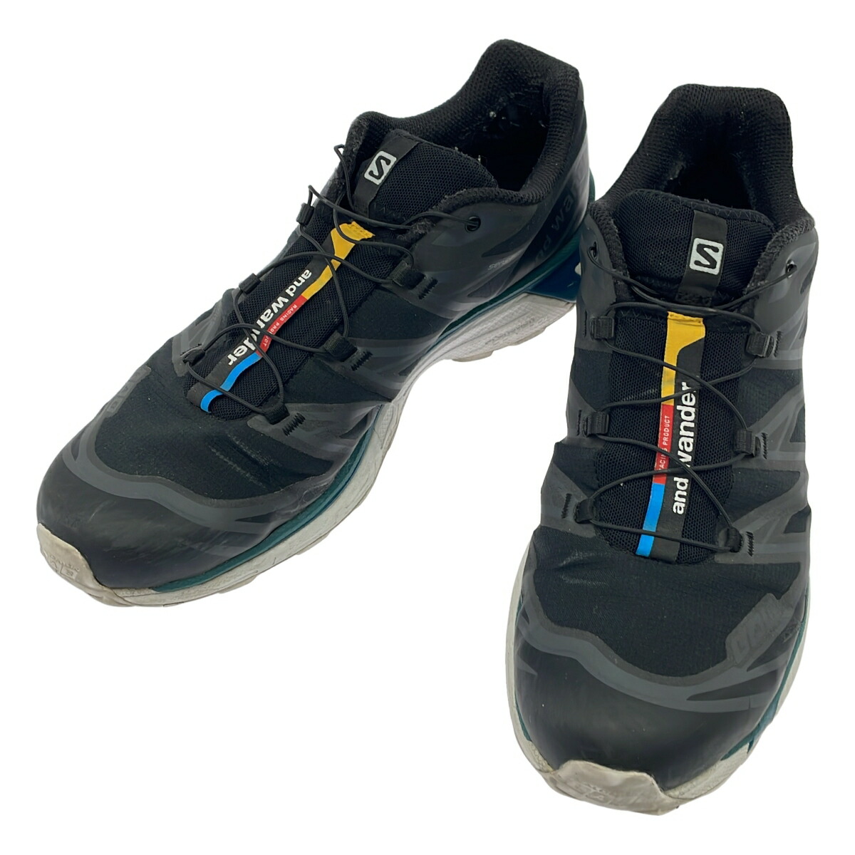 SALOMON×and wander サロモン アンドワンダー スニーカー 415516 黒いこと 29糎 【中古】 ITRKDHS1MYO8