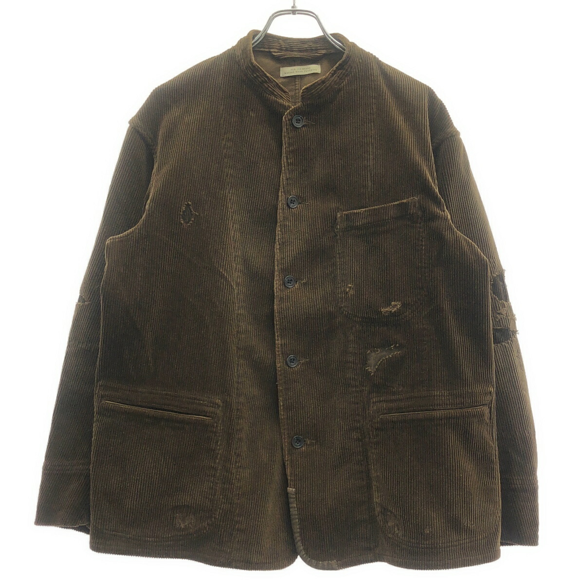 OLD JOE 年寄りのジョー 22AW STAND COLLAR ROVER JACKET 照明ランプ色合いコール天 ローバー上衣\u0026ズボン下 セットアップ 222OJ-JK33 222OJ-PT33 赤銅色 36/32 【中古】 ITVICWB60DM7