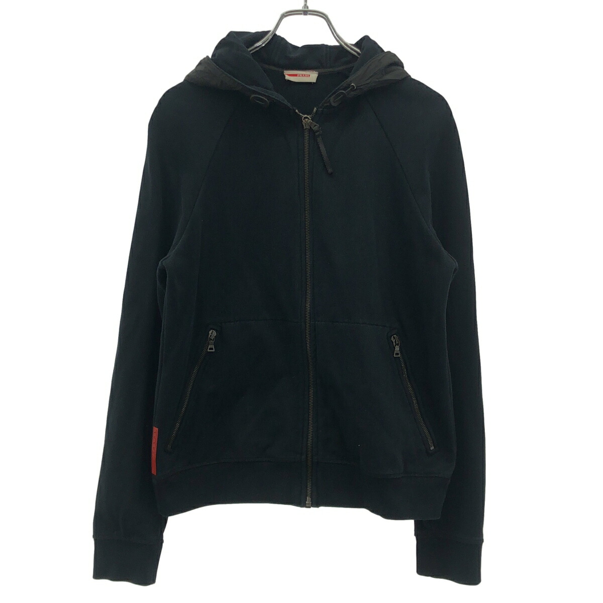 楽天市場】極美品 PRADA プラダ コットンフリース フーディー 23年