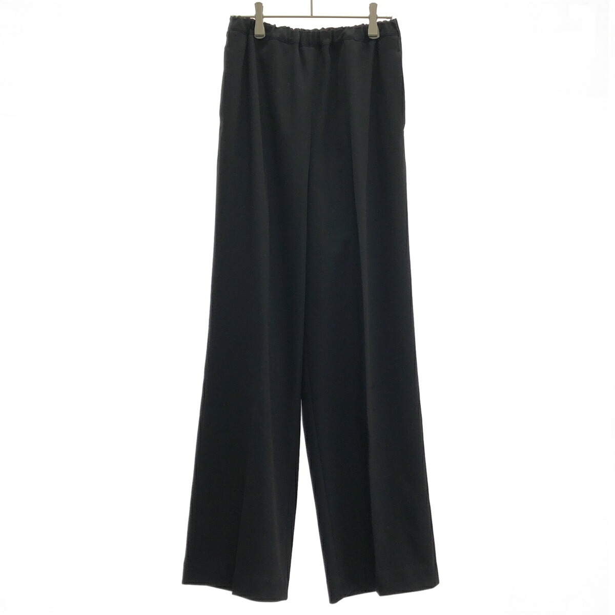 LOEFF ロエフ イセタンサローネ別注 ツイルワイドパンツ 8814-202-0174 黒いこと 1 【中古】 ITT6QU9F09DC