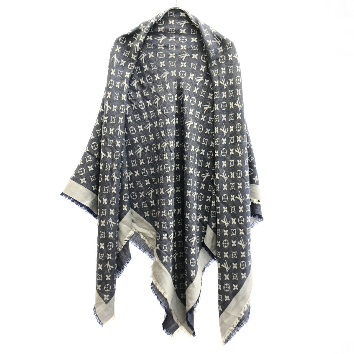 楽天市場】LOUIS VUITTON ルイ ヴィトン ショール モノグラム シャイン