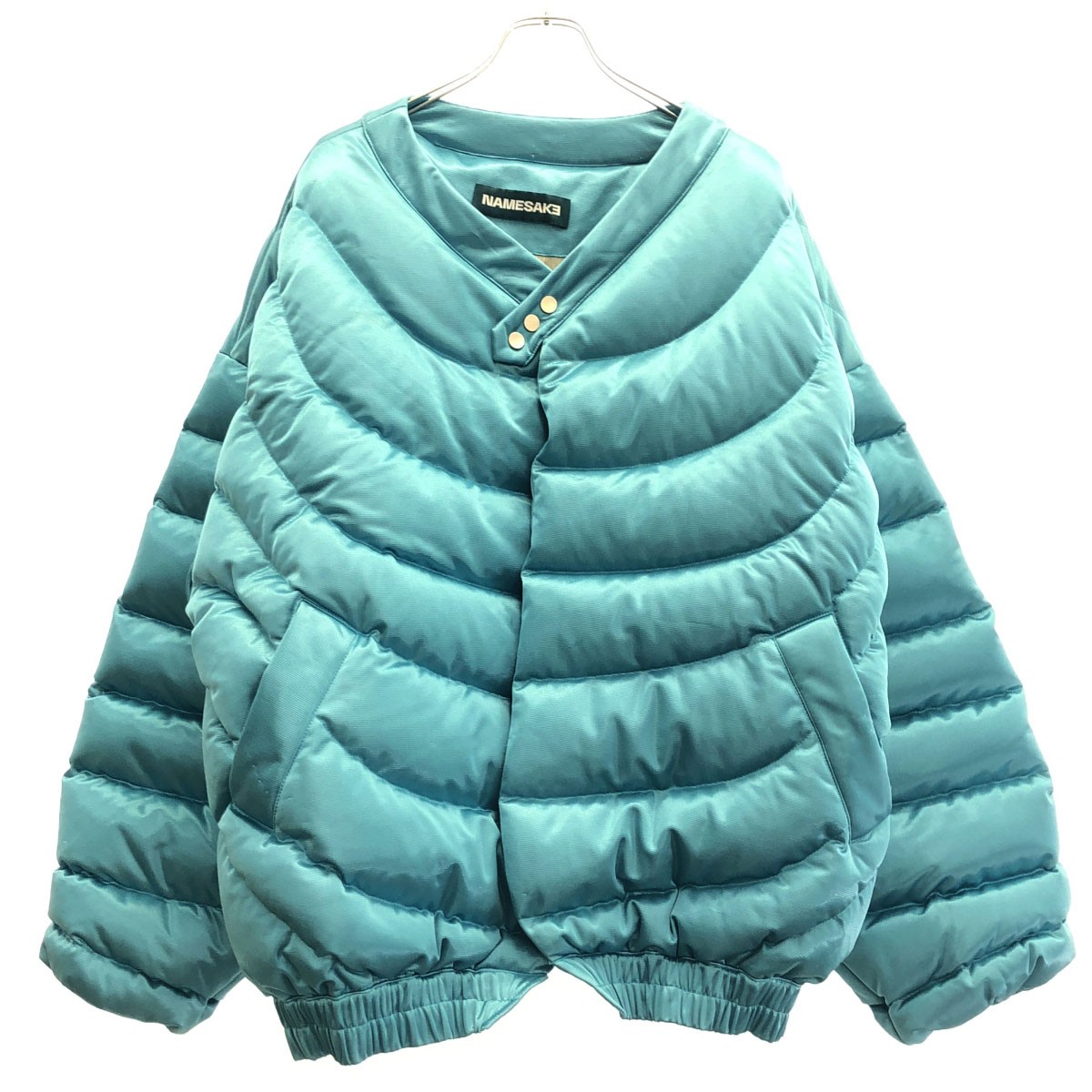 NAMESAKE ネイムセイク Durham 落ちこむ上衣  青色 L 【中古】 IT5KBDBNBHVY