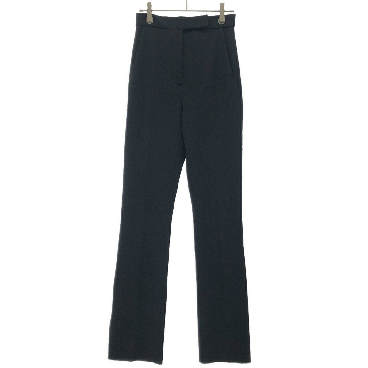 MaxMara マックスマーラ ロングトラウザーパンツ 25117810136 ブラック 36 【中古】 IT3WW7UCH1JS｜MODESCAPE 店 7,564円