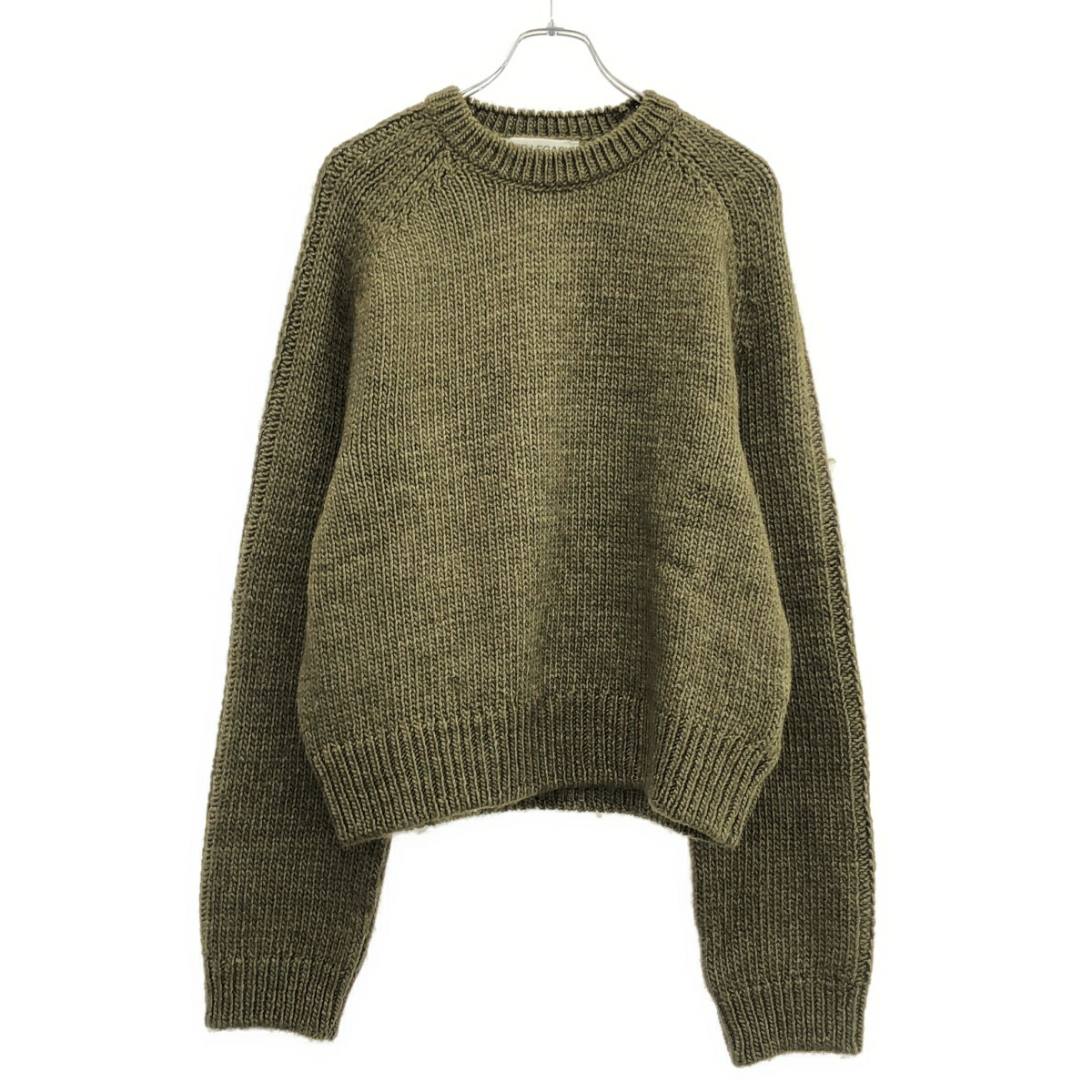 OUR LEGACY アワーレガシー 25AW TRUE ROUNDNECK 編み物プルオーバー M4253TF カーキ 46 【中古】 ITL0T7ZPYOTY