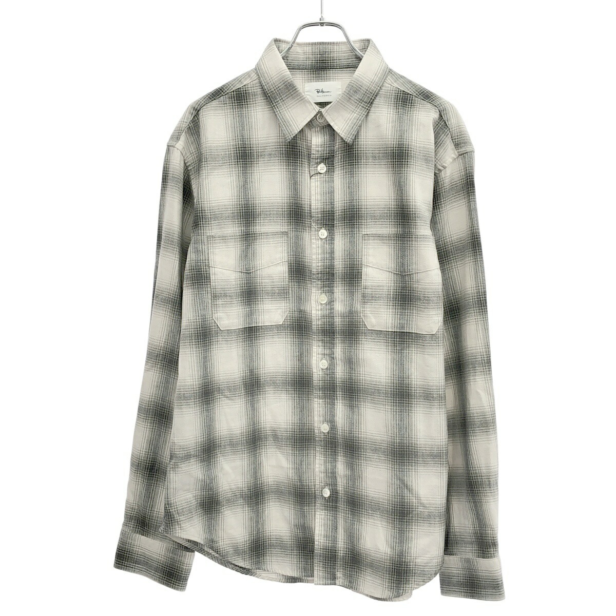 楽天市場】M【Ron Herman ロンハーマン CPO チェックシャツジャケット