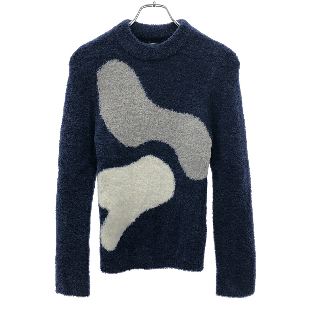 kotohayokozawa コトハヨコザワ 24AW TD Marshmallow Sweater ニットセーター KT24A-KN03 ネイビー F 【中古】 ITU3CX68UAR5｜MODESCAPE 店
