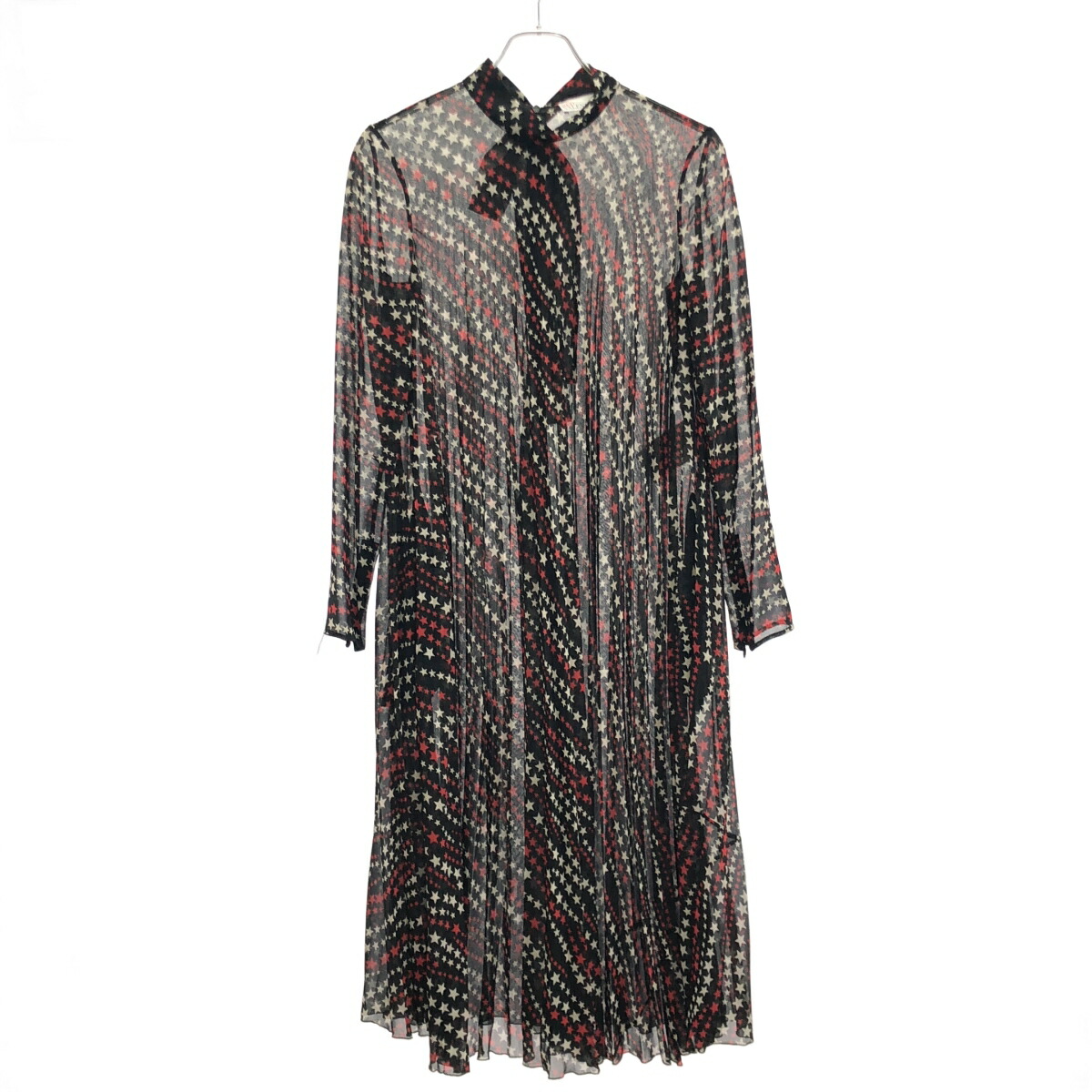 RED VALENTINO 赤いこと ヴァレンティノ はやりっ子シュロの葉 御召しもの衣装 1R3VAFY06JE 黒いこと 40 【中古】 ITZXJXPWAVZC