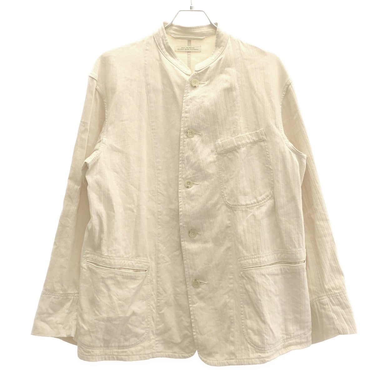 OLD JOE オールドジョー 23SS STAND COLLAR ROVER JACKET&PADED BACK ROVER TROUSER セットアップ 231OJ-JK09/231OJ-PT09 アイボリー 36/32 【中古】 ITRXNQ7Y3X1W|MODESCAPE 店