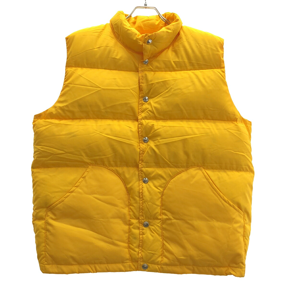 Battenwear バテンウエア Batten-Down Vest V.2 ダウンベスト OUT-011-003 イエロー M 【中古】 IT2B70C8FWVS