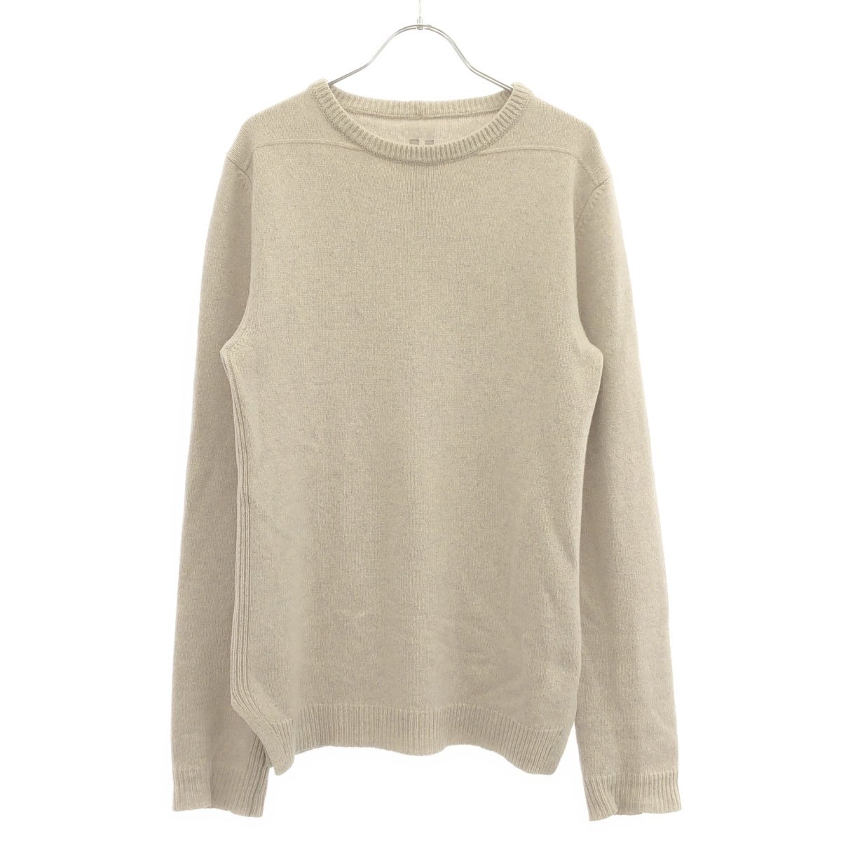Rick Owens リックオウエンス 22AW カシミヤウールニットセーター RU02B2684-WSBR ベージュ系 L 【中古】 ITSJCJZDN84G