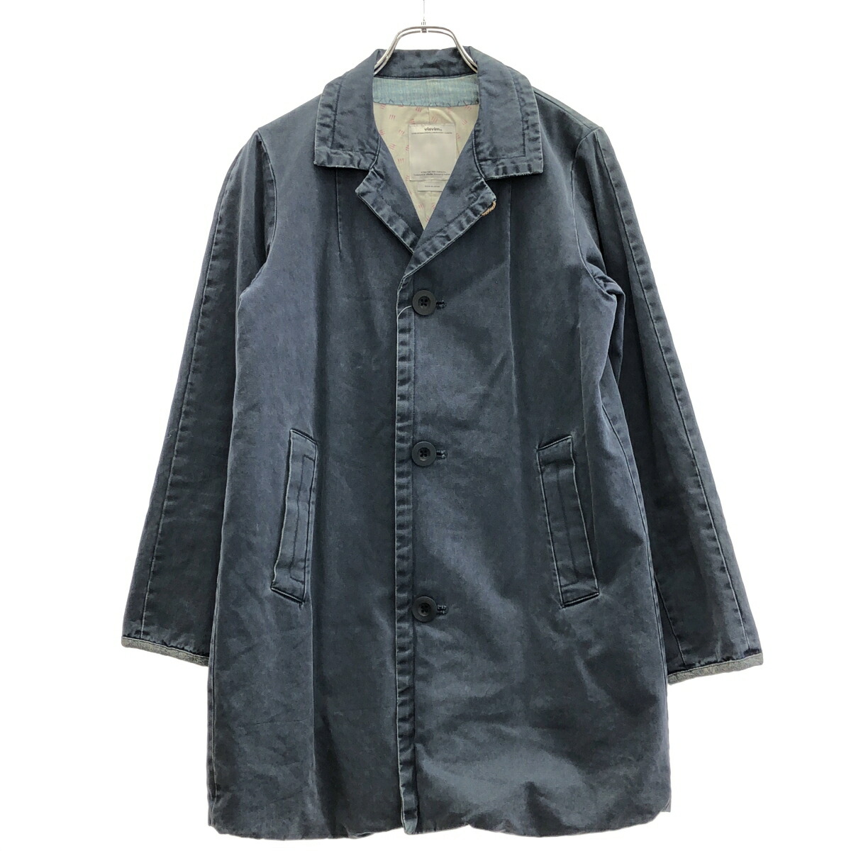 visvim ビズビム MIES COAT ミースコート  ネイビー  【中古】 ITOF96RVHVV7
