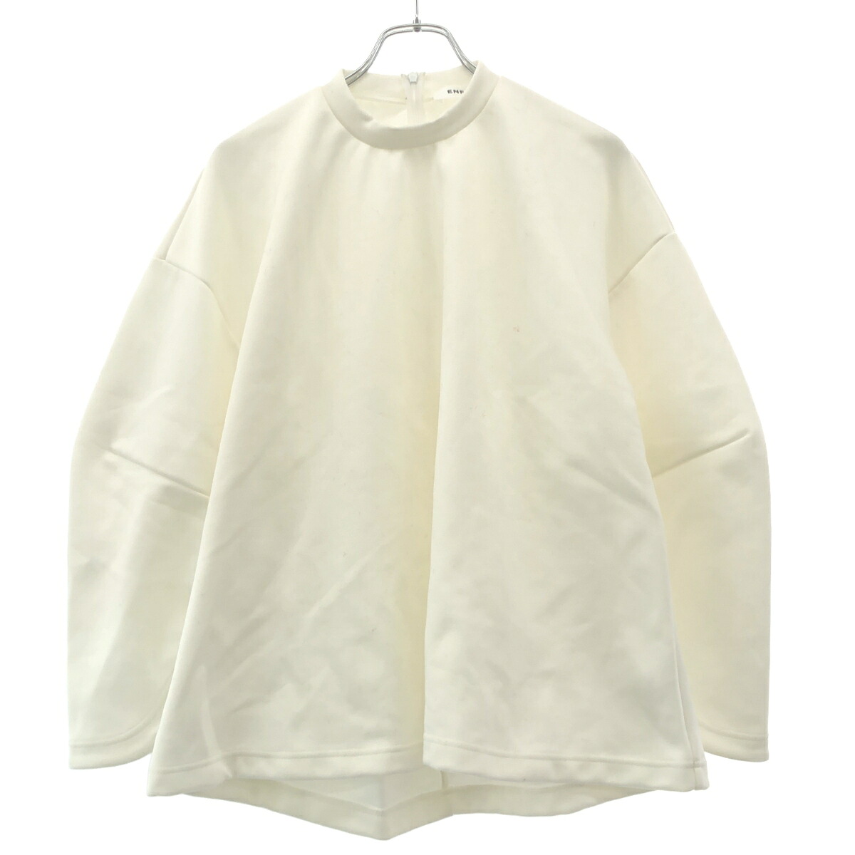 ENFOLD エンフォルド 23SS ダンボールVASE PULLOVER スウェットプルオーバー 300GS980-0790 白いこと 38 【中古】 ITOTZ5M280HW