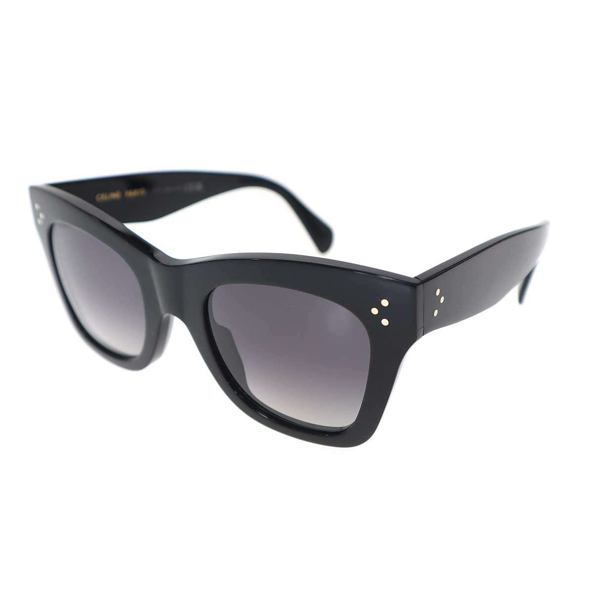 CELINE セリーヌ サングラス アイウェア CL4004IN ブラック 50□22 150 【中古】 IT9I7BXPCGMC｜MODESCAPE 店