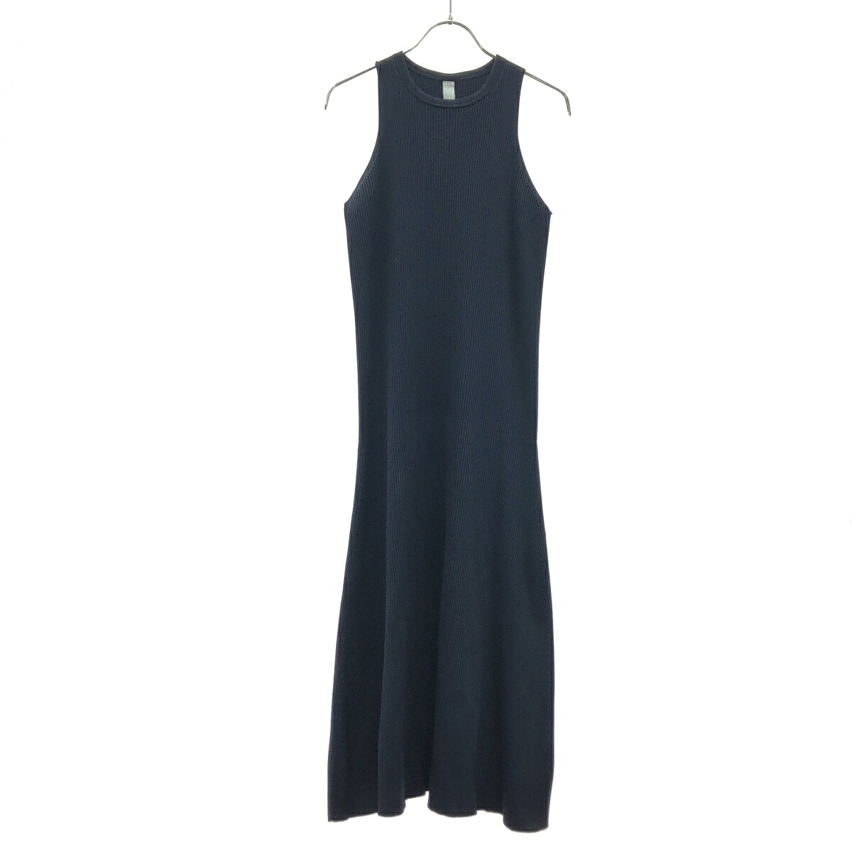 CFCL シーエフシーエル 21SS PORTRAIT DRESS リブニットワンピース CF001KH005 ネイビー 1 【中古】 ITELRBEZ66VW|MODESCAPE 店