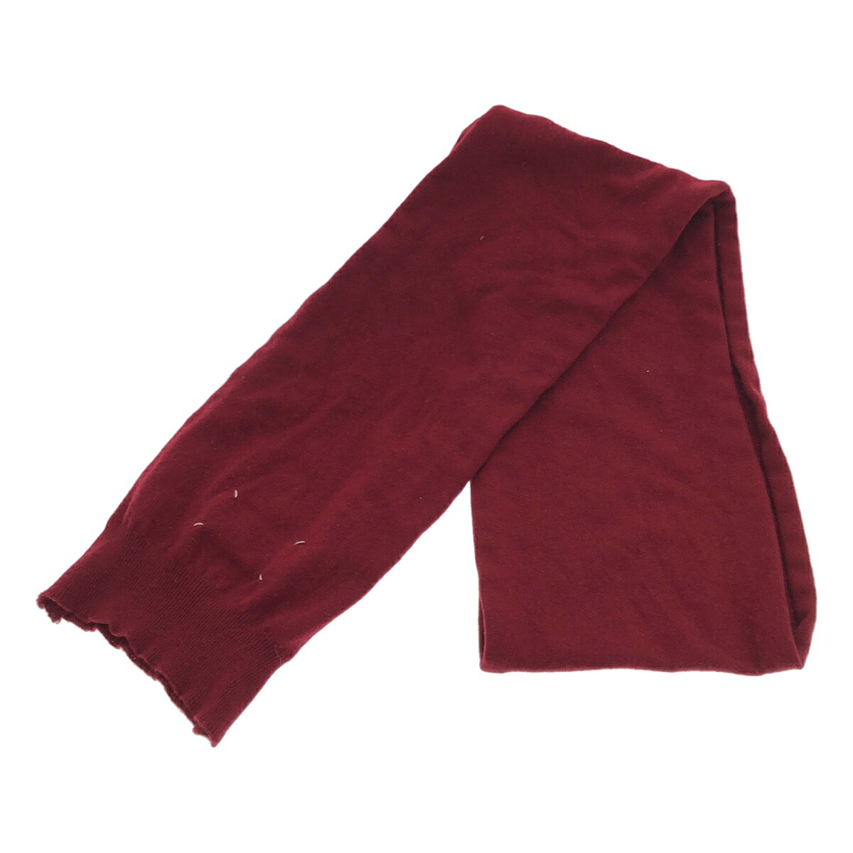 Maison Martin Margiela 14 住みか マルタン マルジェラ 14 編み物えり巻き  赤いこと  【中古】 IT6NJAO37XGO
