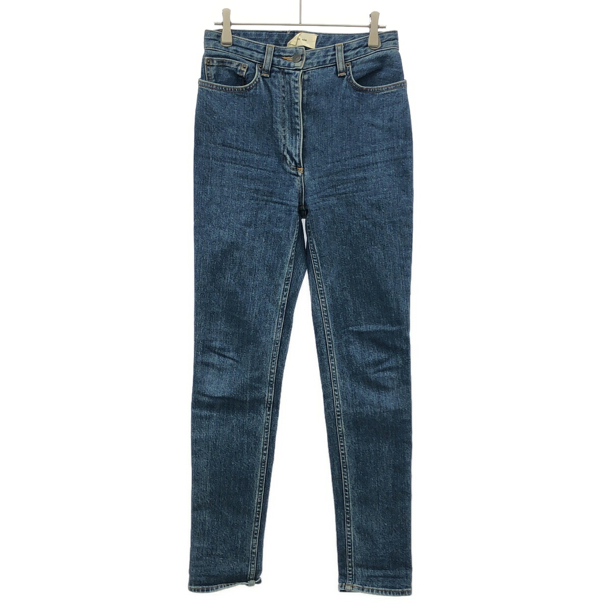 THE ROW ザ ロウ スキニーデニムパンツ AG1013 インディゴブルー 2 【中古】 ITJKSW3HH1KV|MODESCAPE 店