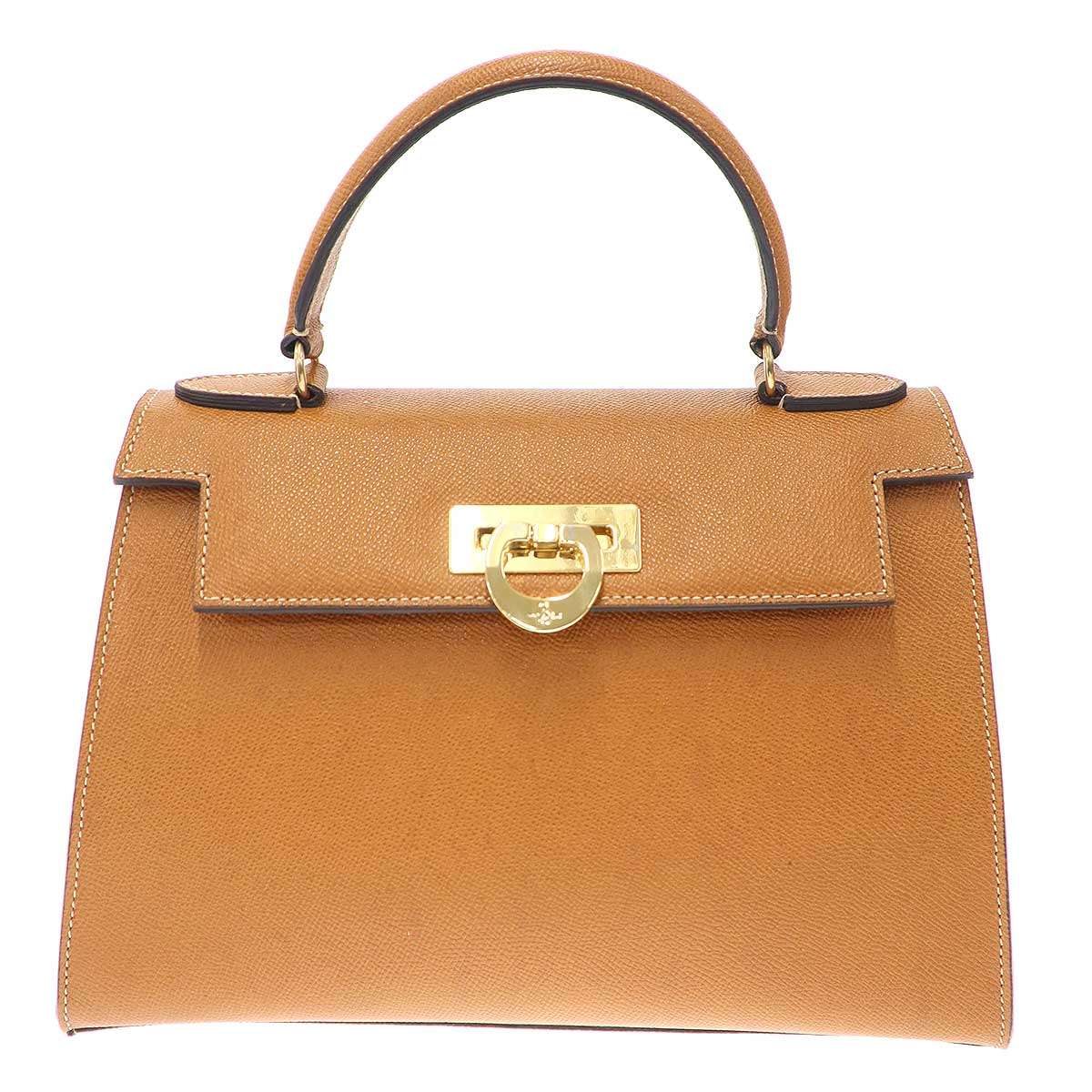 CARBOTTI カルボッティ ELENA エレナ 2WAYショルダーバッグ ブラウン 【中古】 ITWZMWF6UA8K｜MODESCAPE 店