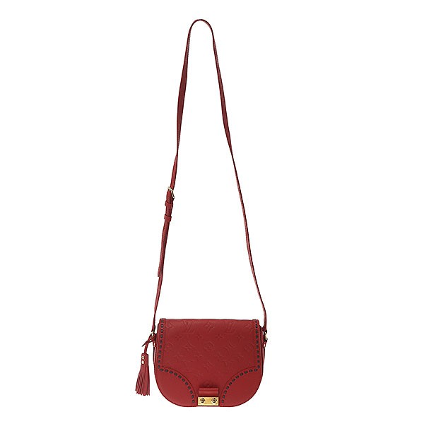 LOUIS VUITTON ルイヴィトン Junot Monogram Emprein ジュノ モノグラムアンプラント ショルダーバッグ M43144 赤いこと  【中古】 ITQSFULF9HO0