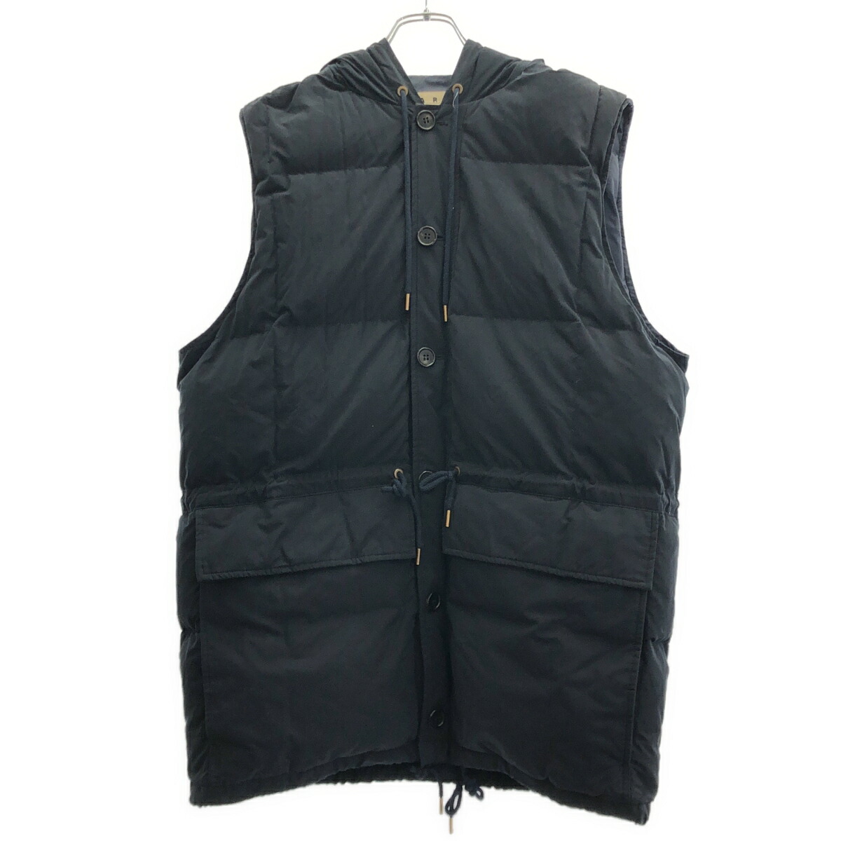 MARNI マルニ フーデッドオーバーサイズダウンベスト PIMU S04A00TCS43 米国海軍 44 【中古】 IT8MH4VHJ85S