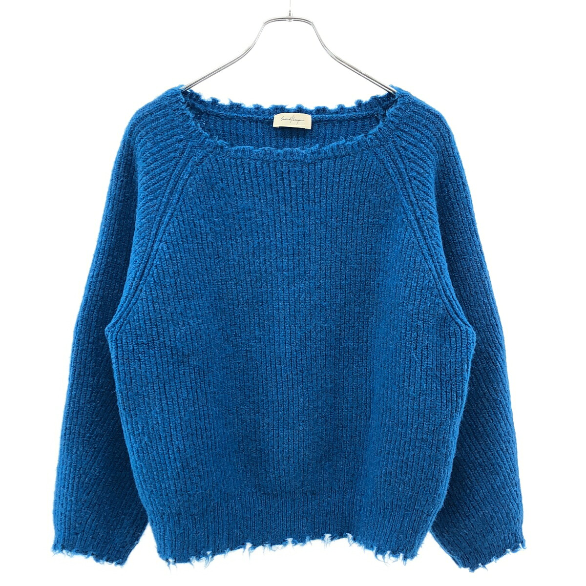 SECOND LAYER セカンドレイヤー 24AW カポネレグランセーター  青味 48 【中古】 ITSDD9X2LK1M