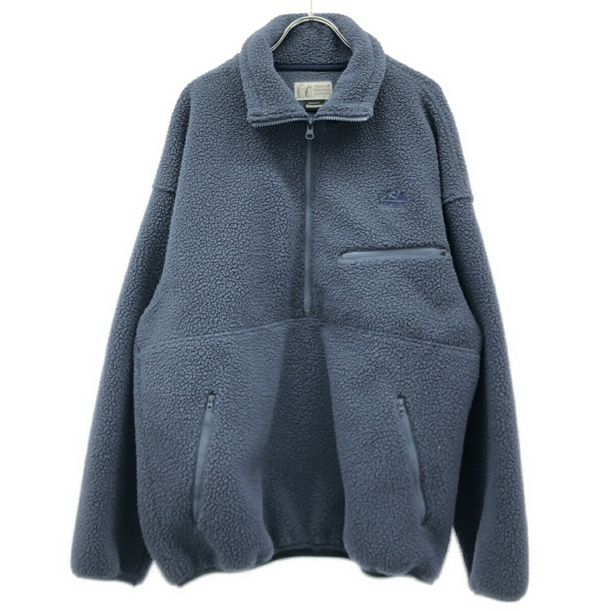 Marmot×SHINZONE マーモット×シンゾーン Boa Fleece Jacket ボアフリースジャケット TSAWF301SZ ネイビー F 【中古】 IT8LLC9K8XEW