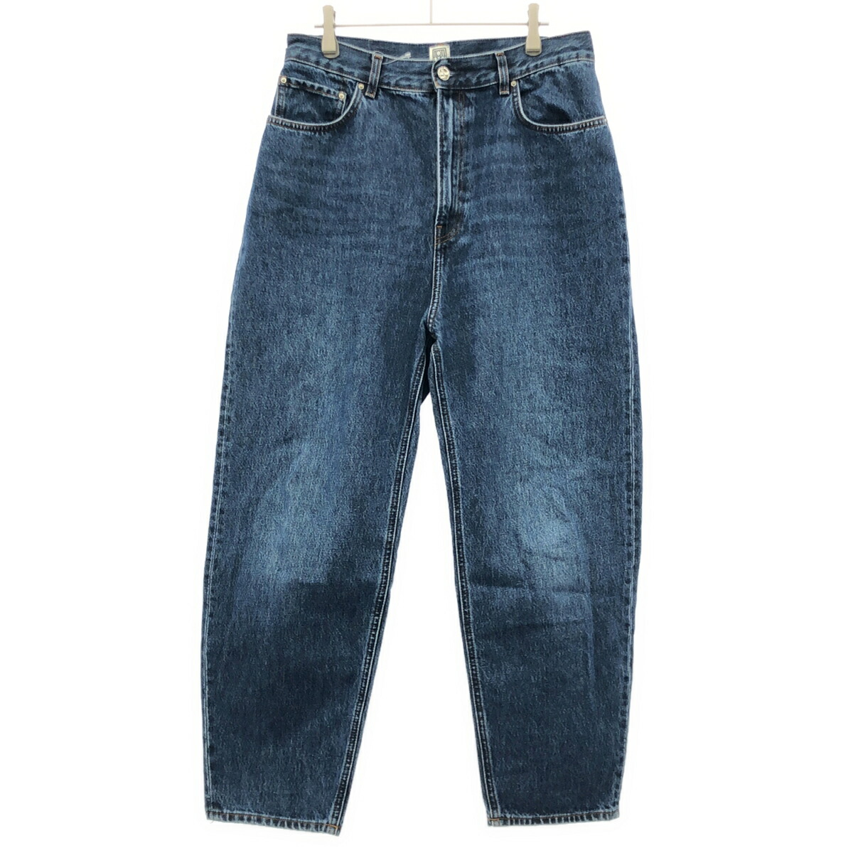 TOTEME トーテム テーパードデニムパンツ 223-231-741 インディゴ 31/32 【中古】 ITFGMIX3NEWY