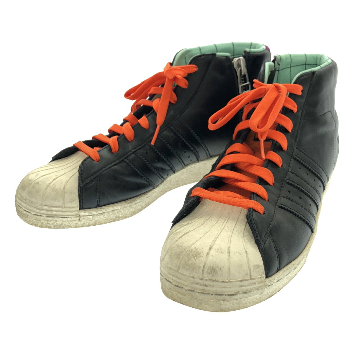 adidas アディダス Pro MODEL 80s THE Simpsons Poochie スニーカー IE7563 黒いこと 28.5糎 【中古】 ITQRU63ZP17O