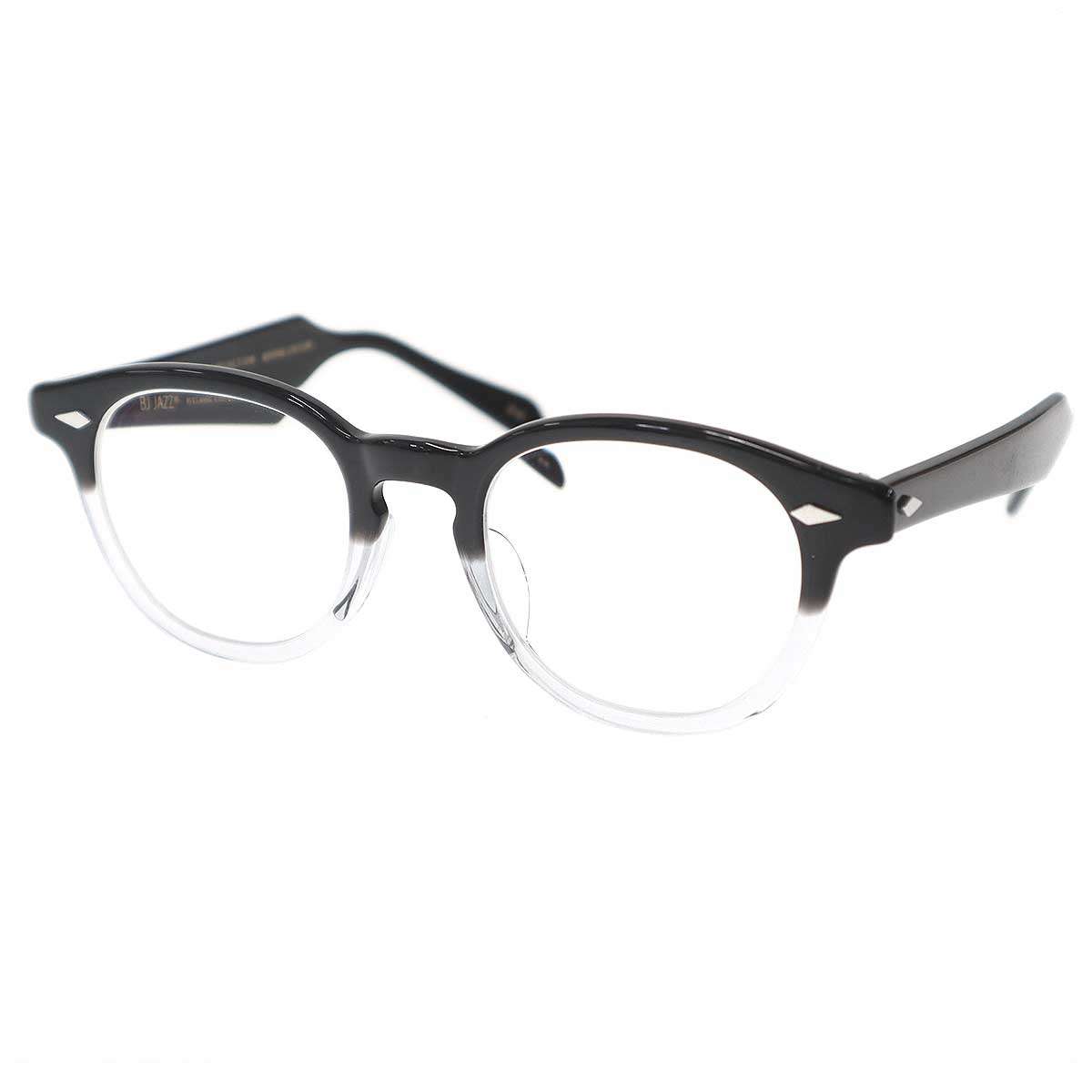 BJ CLASSIC COLLECTION ビージェイクラシックコレクション REVIVAL EDITION BJ JAZZ アイウェア 眼鏡  黒いこと 48□21-148 【中古】 IT4K8A7M8MKL