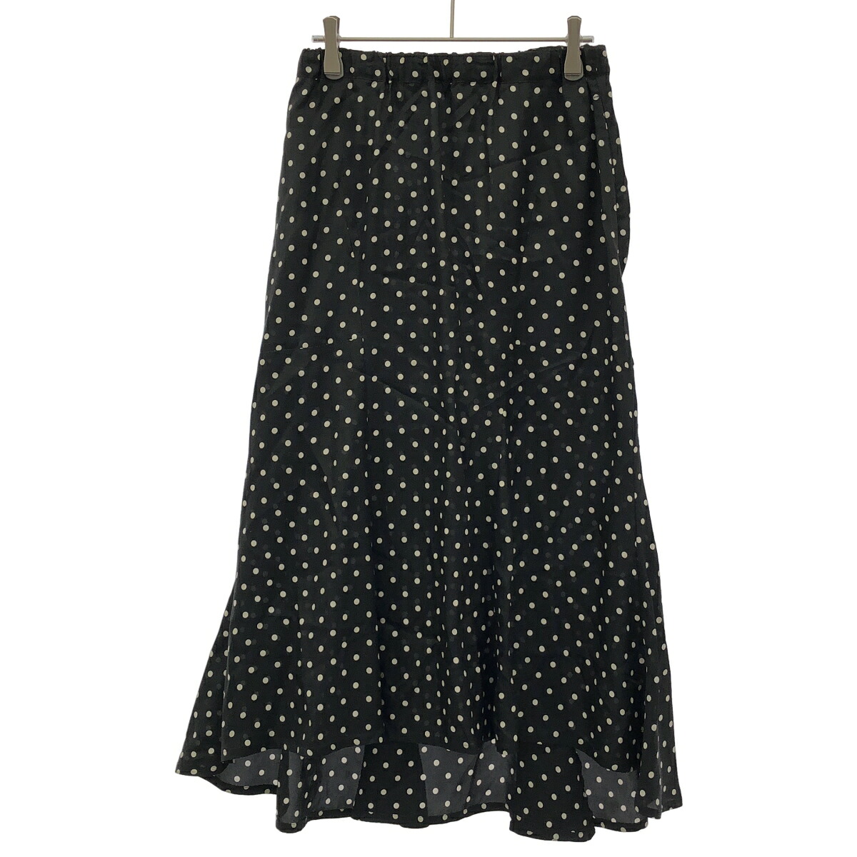 JUNYA WATANABE COMME des GARCONS ジュンヤワタナベコムデギャルソン 12SS キュプラドットスカート JI-S029 黒いこと S 【中古】 ITM4XTMQ8NA8