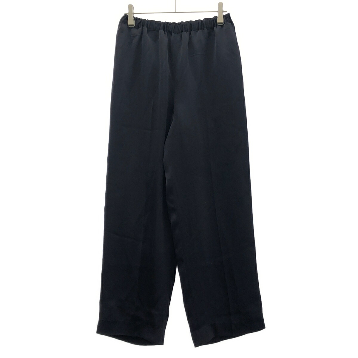LOEFF ロエフ ISETAN SALONE別注 サテンイージーパンツ 8814-2-990206 ネイビー 1 【中古】 IT8AX1VX6I00｜MODESCAPE 店 10,027円