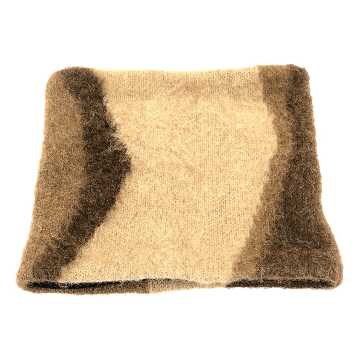 markaware 目じるし御召しもの ALPACA SNOOD アルパカスヌード  赤銅色  【中古】 ITG423J2W9GC