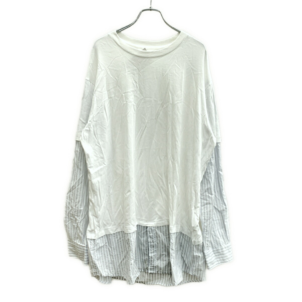 MM6 Maison Margiela  エムエムシックス 棲み家 マルジェラ 23SS プルオーバー縛プルオーバー S52GC0262 白いこと S 【中古】 ITJB5QS9ROQO