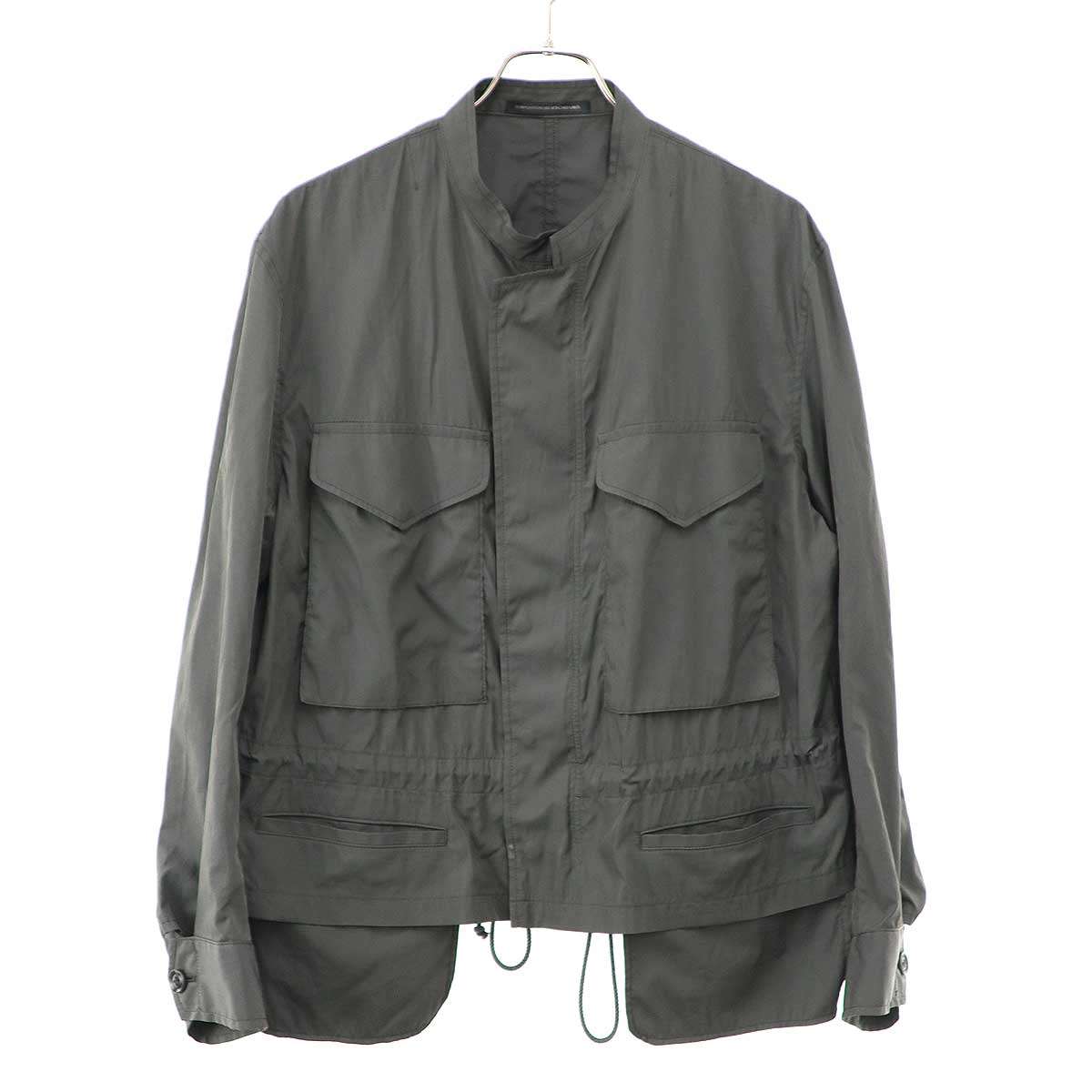 Y ワイズ 24AW C/Ta/Pe TWILL SHORT BLOUSON ブルゾン ジャケット YR-Y20-026 チャコール 2 【中古】 IT0A0BHX717K