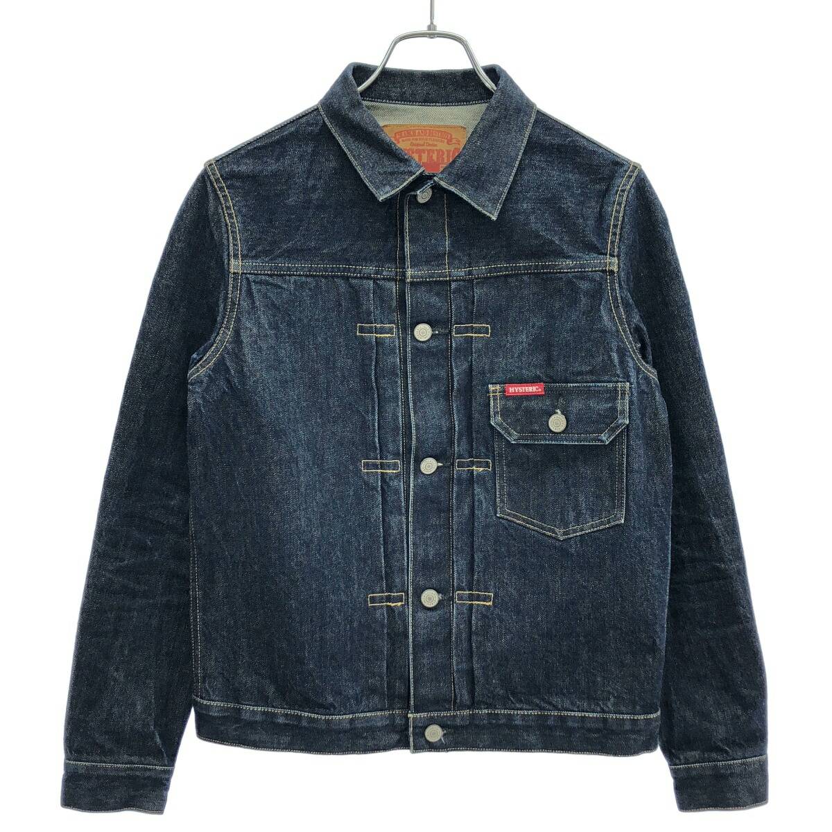 HYSTERIC GLAMOUR ヒステリックグラマー ジーンズ上衣 0251AB12 インディゴ S 【中古】 ITYPNOHDVLQK