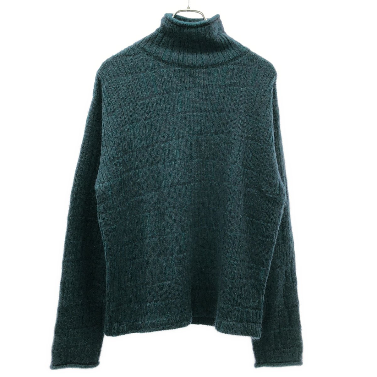 YOKE ヨーク 24AW PLATING HIGHNECK SWEATER ハイネックニットセーター YK24FW0841S 青み 1 【中古】 ITA6KW3DUG18