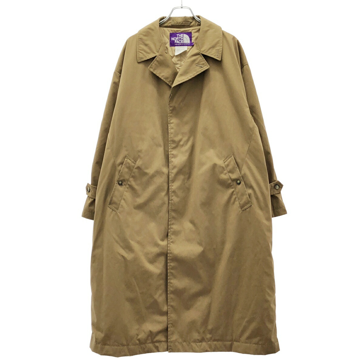 THE NORTH FACE PURPLE LABEL ザ 北の方人間の顔 パープルレーベル 20AW BEAMS別注 ビッグステンカラーコート NY2858N ベージュ L 【中古】 IT9J0EZ6I4BW