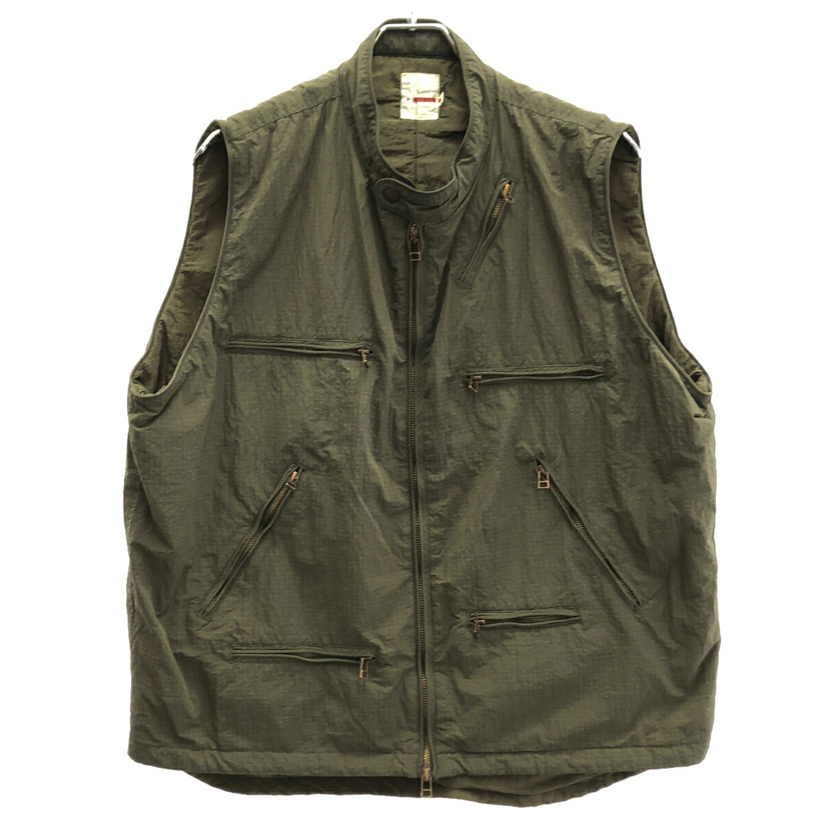 dip ディップ 25AW BEAMS別注 Flight Vest より良い  カーキ M 【中古】 ITFQJYJN86NY