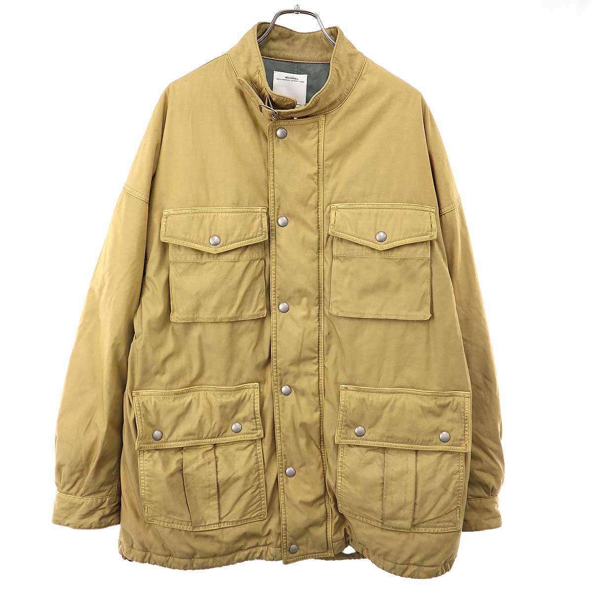 visvim ビズビム 21AW ALTA FIELD DOWN JKT アルタ フィールドダウンジャケット 0121205013002 ベージュ 3 【中古】 IT3UAT6CC0S2