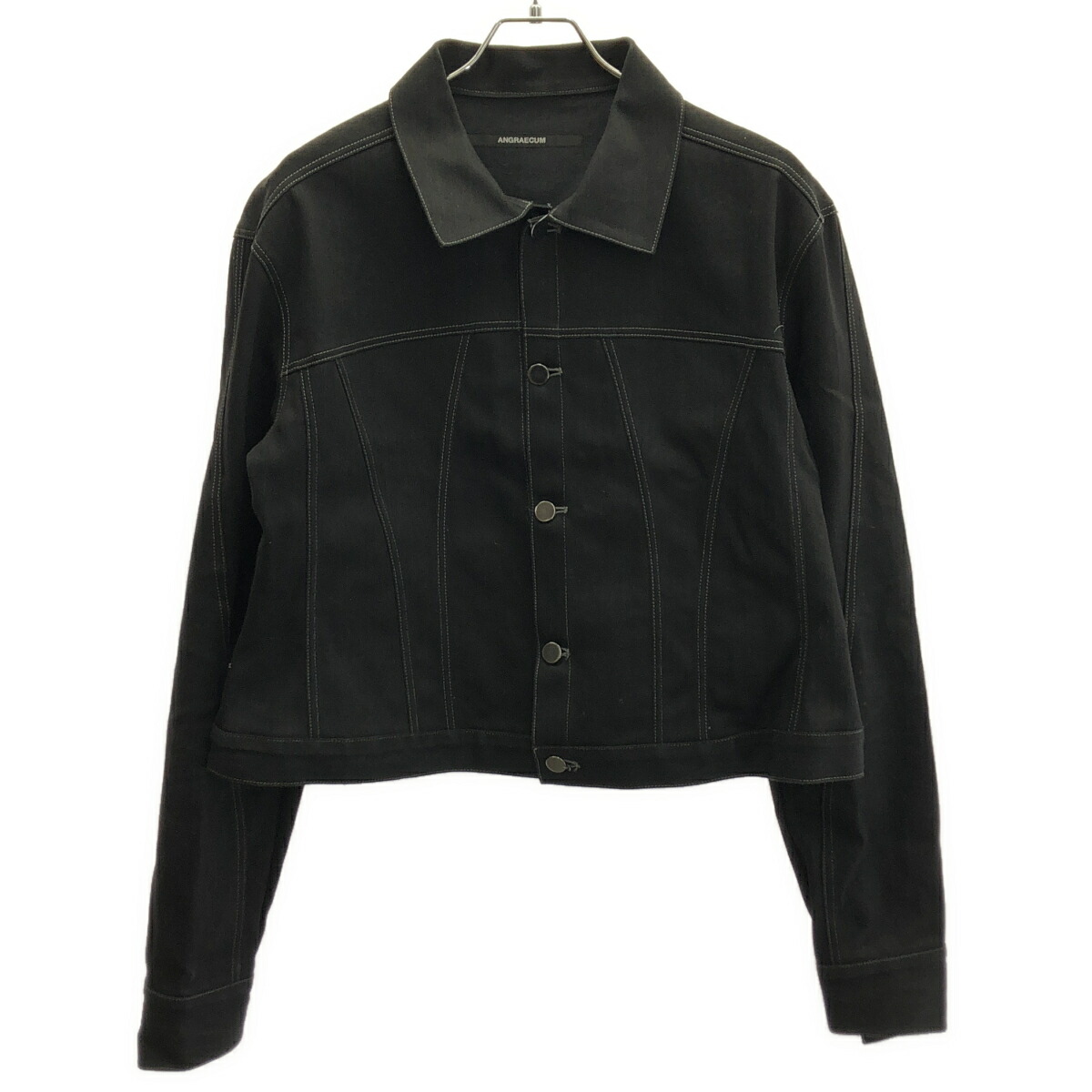 ANGRAECUM アングレカム 24SS ジーンズ上衣  黒いこと - 【中古】 ITZKTKK6A700