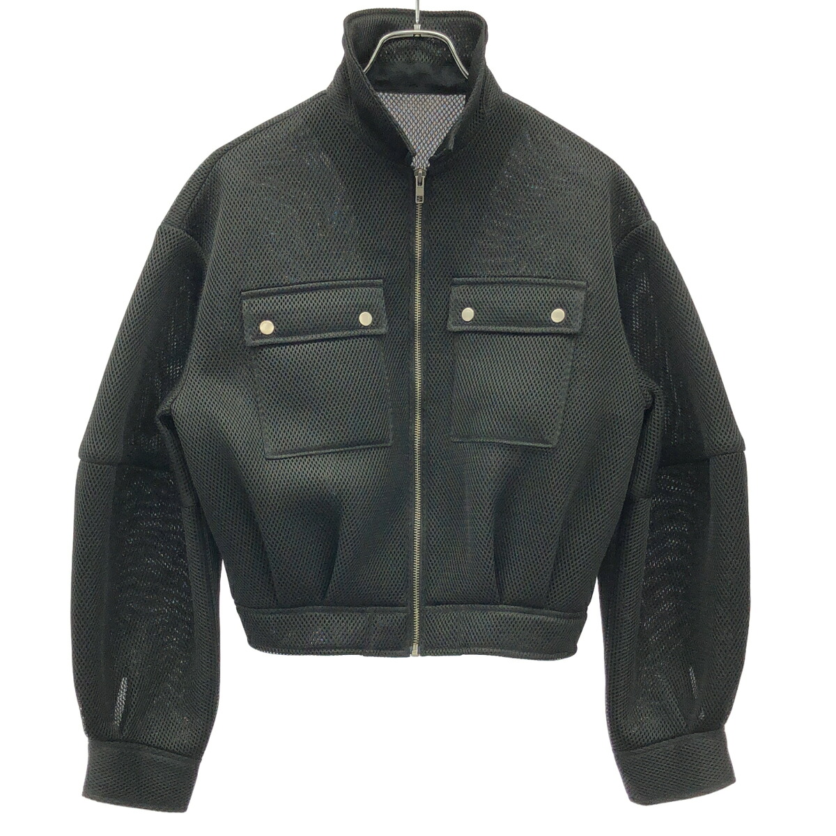 RIM.ARK リム弧線 26SS Sponge Fabric Bomber Blouson 上衣 460JSL80-0781 黒いこと F 【中古】 ITN7HAG8R7QM