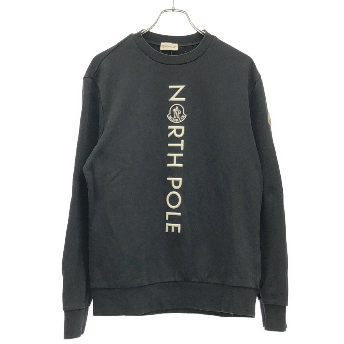 MONCLER モンクレール スウェットトレーナー I20918G00028 ブラック S 【中古】 ITT4EHRIY8TO|MODESCAPE 店