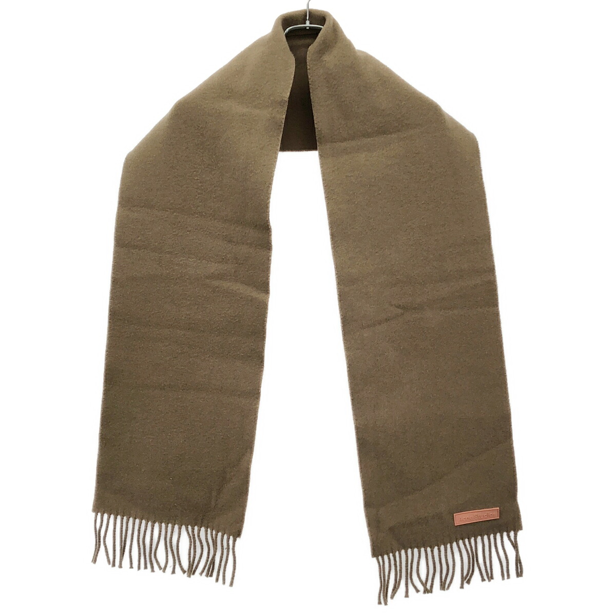 Acne Studios アクネストゥディオズ ロゴラバーパッチ えり巻き  ベージュ系  【中古】 ITI1D84S7HPY