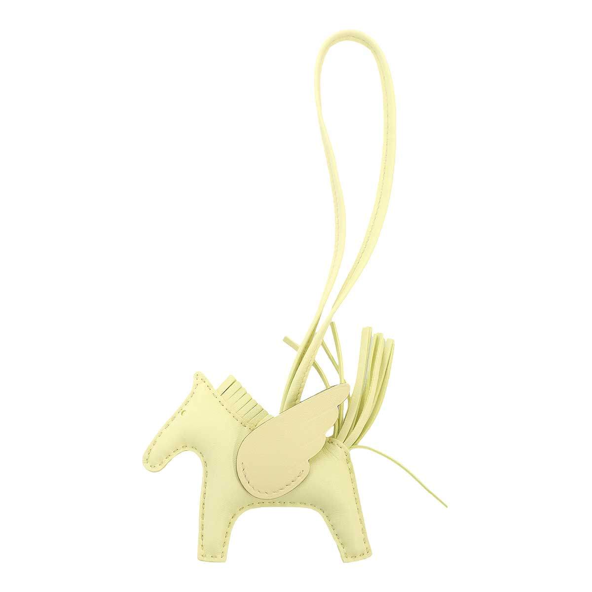 HERMES エルメス Rodeo Pegasus PM ロデオ ペガサス 惹き付ける  黄色  【中古】 ITKIASJWBXMS